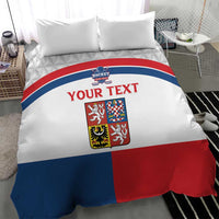 Custom Czech Hockey Bedding Set Go Cesko