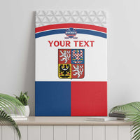 Custom Czech Hockey Canvas Wall Art Go Cesko
