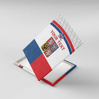 Custom Czech Hockey Canvas Wall Art Go Cesko