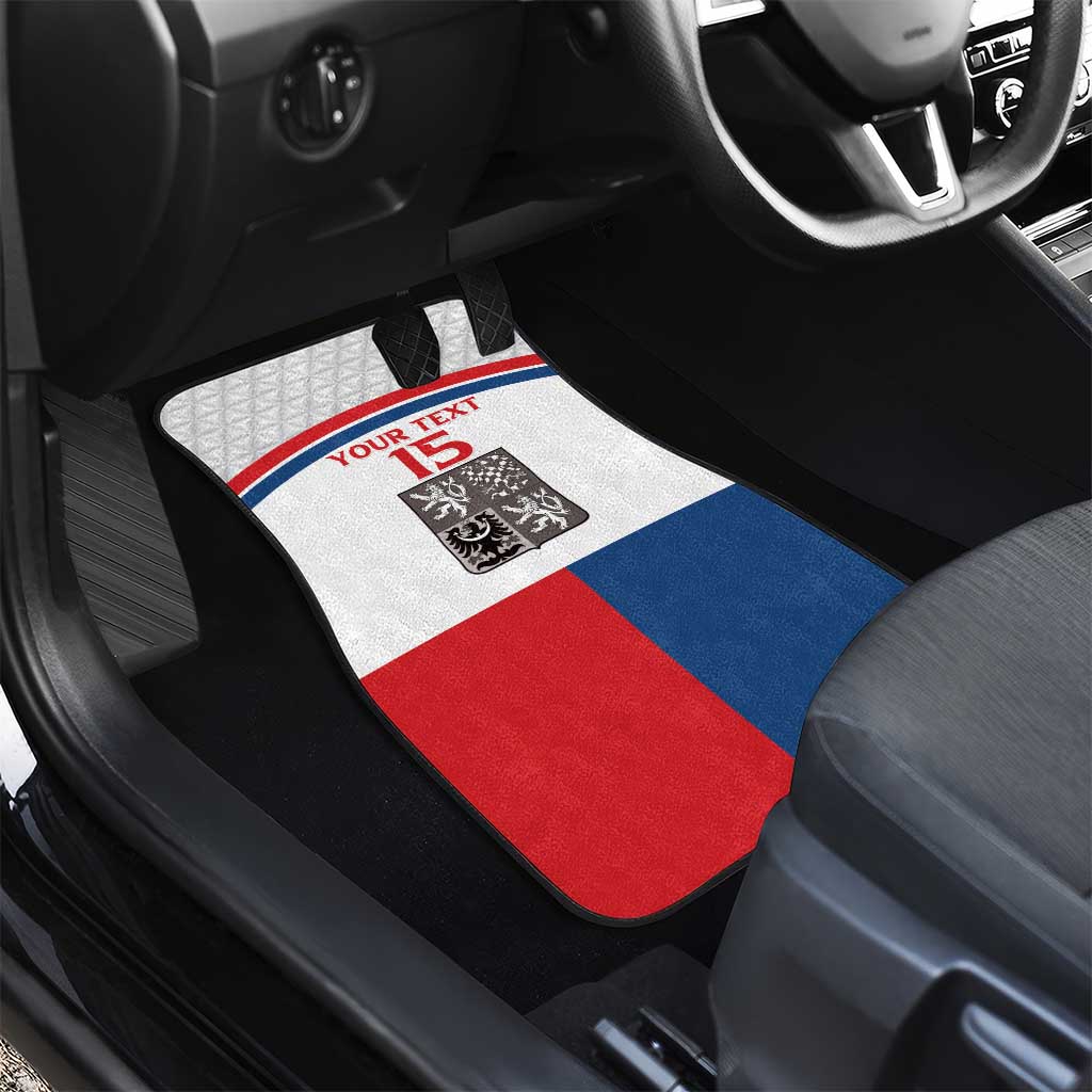 Custom Czech Hockey Car Mats Go Cesko
