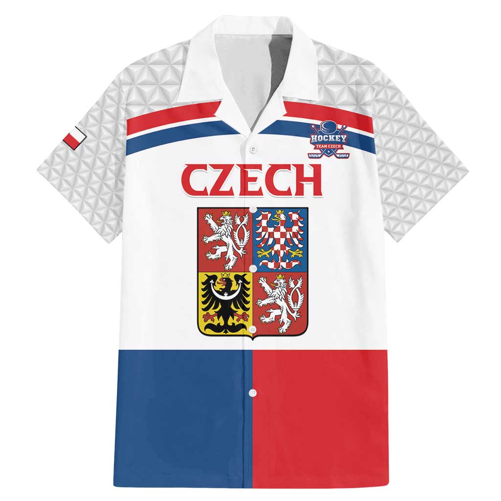 Custom Czech Hockey Family Matching Mermaid Dress and Hawaiian Shirt Go Cesko