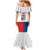 Custom Czech Hockey Family Matching Mermaid Dress and Hawaiian Shirt Go Cesko