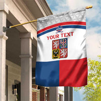Custom Czech Hockey Garden Flag Go Cesko