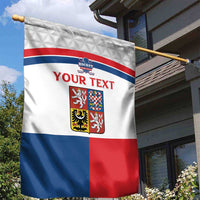 Custom Czech Hockey Garden Flag Go Cesko