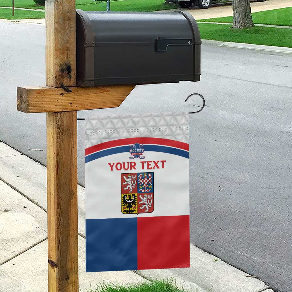 Custom Czech Hockey Garden Flag Go Cesko