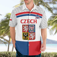 Custom Czech Hockey Hawaiian Shirt Go Cesko