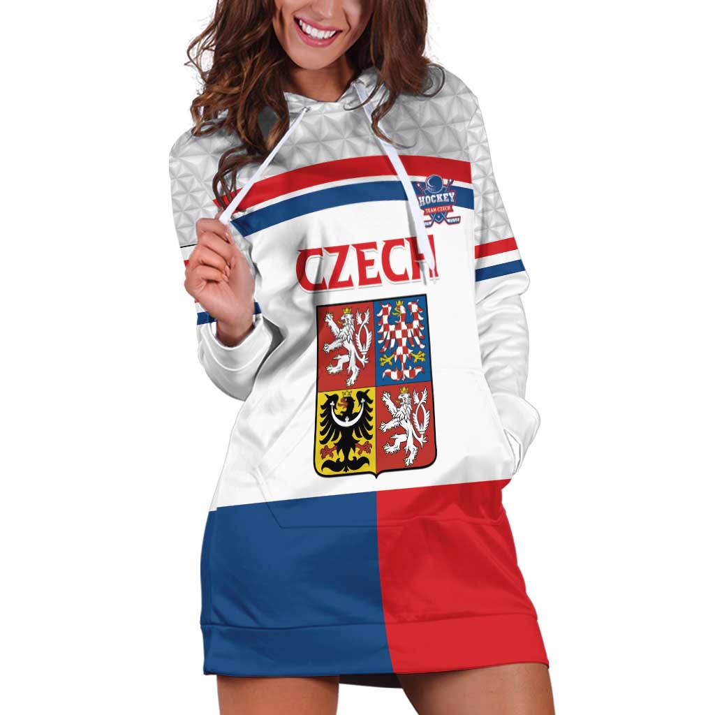 Custom Czech Hockey Hoodie Dress Go Cesko