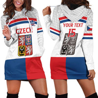 Custom Czech Hockey Hoodie Dress Go Cesko
