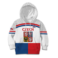 Custom Czech Hockey Kid Hoodie Go Cesko