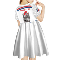 Custom Czech Hockey Kid Short Sleeve Dress Go Cesko