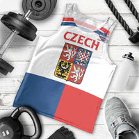 Custom Czech Hockey Men Tank Top Go Cesko