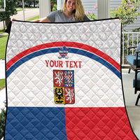 Custom Czech Hockey Quilt Go Cesko