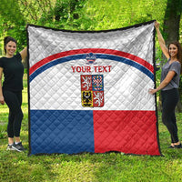 Custom Czech Hockey Quilt Go Cesko