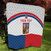 Custom Czech Hockey Quilt Go Cesko