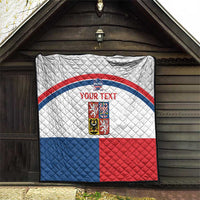 Custom Czech Hockey Quilt Go Cesko