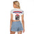 Custom Czech Hockey Raglan Cropped T Shirt Go Cesko