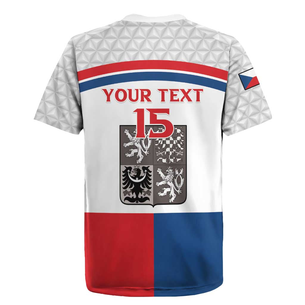 Custom Czech Hockey Rugby Jersey Go Cesko