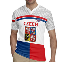 Custom Czech Hockey Rugby Jersey Go Cesko