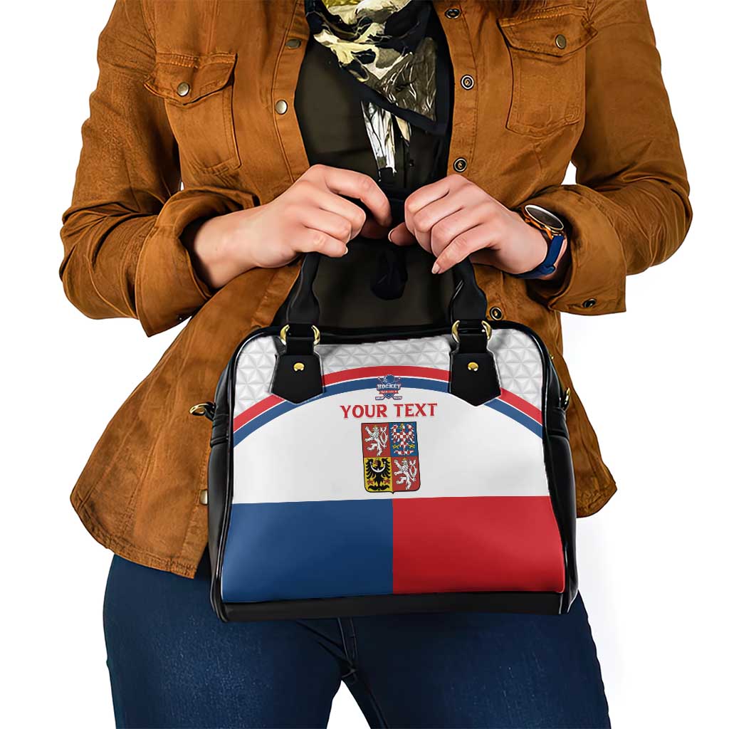 Custom Czech Hockey Shoulder Handbag Go Cesko