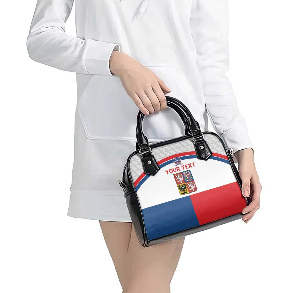 Custom Czech Hockey Shoulder Handbag Go Cesko