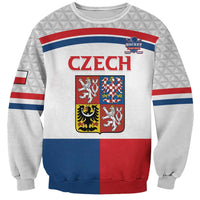Custom Czech Hockey Sweatshirt Go Cesko