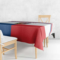 Custom Czech Hockey Tablecloth Go Cesko