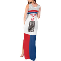 Custom Czech Hockey Tank Maxi Dress Go Cesko