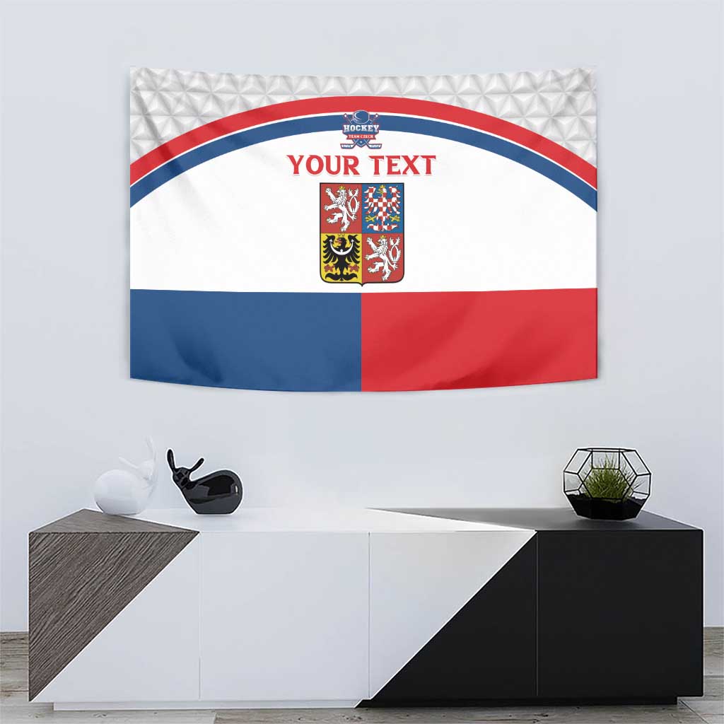 Custom Czech Hockey Tapestry Go Cesko
