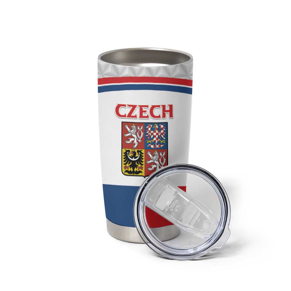 Custom Czech Hockey Tumbler Cup Go Cesko