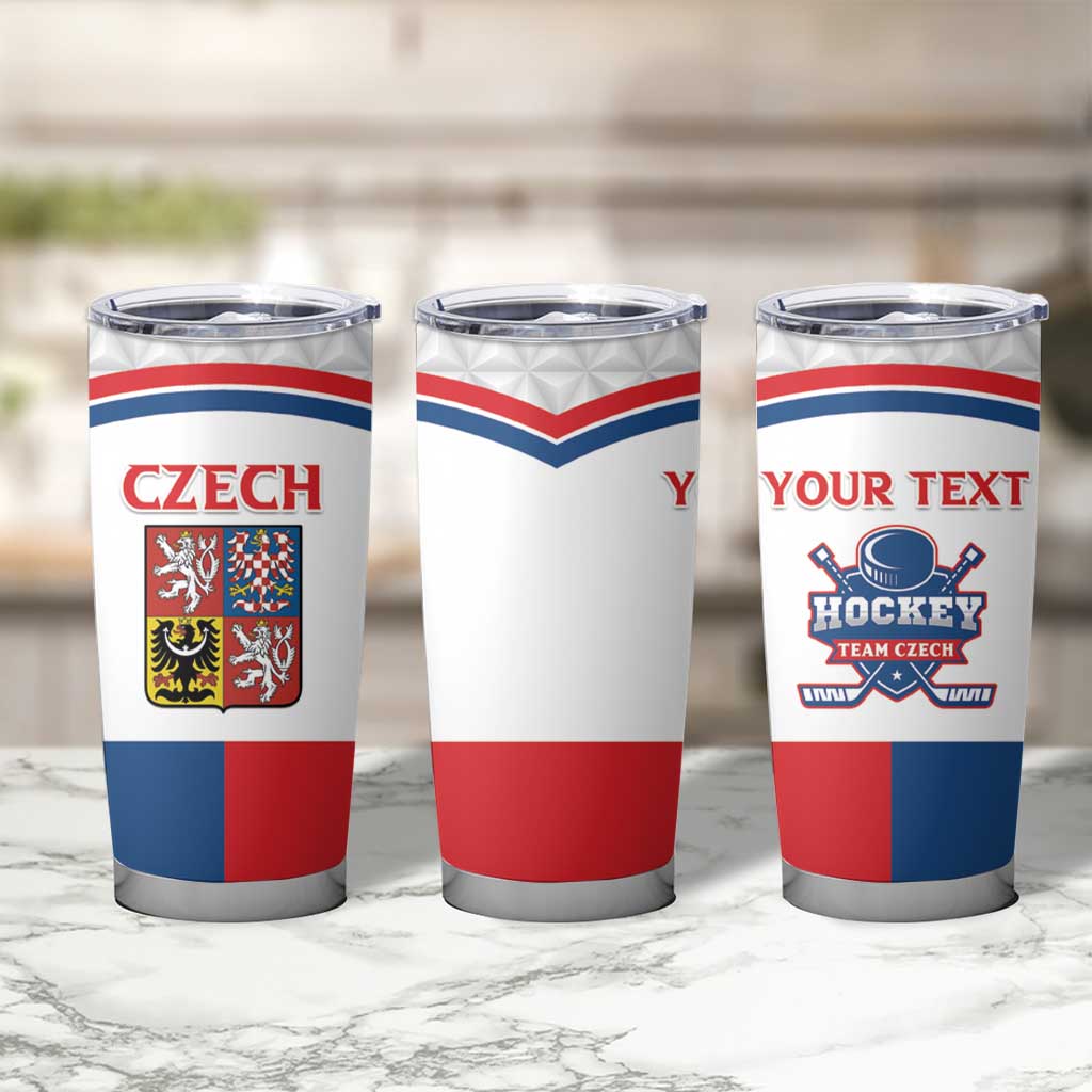 Custom Czech Hockey Tumbler Cup Go Cesko