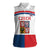 Custom Czech Hockey Women Sleeveless Polo Shirt Go Cesko