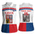 Custom Czech Hockey Women Sleeveless Polo Shirt Go Cesko