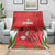 Wales Rugby Custom Blanket Dragon Scales Style - Wonder Print Shop
