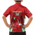 Wales Rugby Custom Family Matching Mermaid Dress and Hawaiian Shirt Dragon Scales Style - Wonder Print Shop