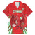 Wales Rugby Custom Family Matching Off Shoulder Maxi Dress and Hawaiian Shirt Dragon Scales Style - Wonder Print Shop