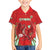 Wales Rugby Custom Family Matching Off Shoulder Maxi Dress and Hawaiian Shirt Dragon Scales Style - Wonder Print Shop