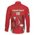 Wales Rugby Custom Family Matching Short Sleeve Bodycon Dress and Hawaiian Shirt Dragon Scales Style - Wonder Print Shop