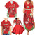 Wales Rugby Custom Family Matching Summer Maxi Dress and Hawaiian Shirt Dragon Scales Style - Wonder Print Shop
