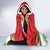 Wales Rugby Custom Hooded Blanket Dragon Scales Style - Wonder Print Shop