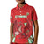 Wales Rugby Custom Kid Polo Shirt Dragon Scales Style - Wonder Print Shop