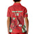 Wales Rugby Custom Kid Polo Shirt Dragon Scales Style - Wonder Print Shop