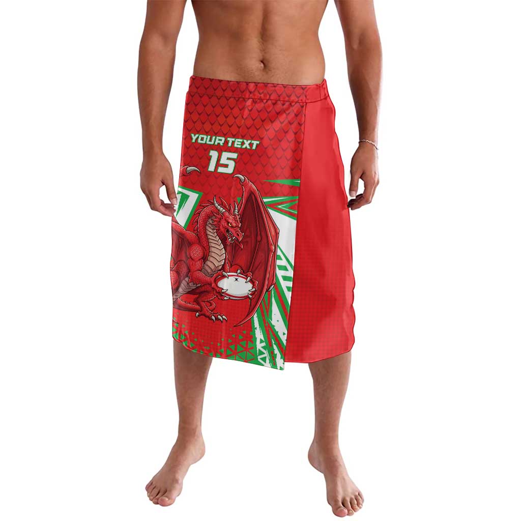 Wales Rugby Custom Lavalava Dragon Scales Style - Wonder Print Shop