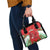 Wales Rugby Custom Shoulder Handbag Dragon Scales Style - Wonder Print Shop