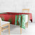 Wales Rugby Custom Tablecloth Dragon Scales Style - Wonder Print Shop