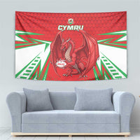 Wales Rugby Custom Tapestry Dragon Scales Style - Wonder Print Shop