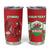 Wales Rugby Custom Tumbler Cup Dragon Scales Style - Wonder Print Shop