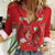 Wales Rugby Custom Women Casual Shirt Dragon Scales Style - Wonder Print Shop