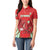 Wales Rugby Custom Women Polo Shirt Dragon Scales Style - Wonder Print Shop