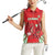 Wales Rugby Custom Women Sleeveless Polo Shirt Dragon Scales Style - Wonder Print Shop