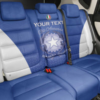 Italy Rugby Custom Back Car Seat Cover Go Gli Azzurri - Wonder Print Shop
